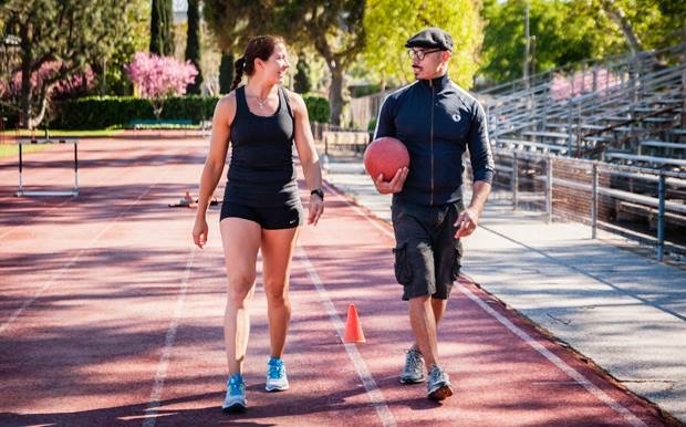 Armando Hart with Misty May-Treanor